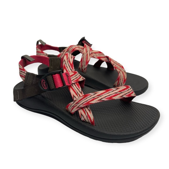 Chaco Shoes - Chaco Z Classic Sandal Pink Aztec Pattern Size 6 Hiking Gorpcore